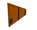 Flexline corten hoogte 40 cm - lengte 216 cm - incl. grondnagels