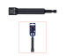 Dopsleutel extra diep E6,3 bitopname SW 8x110/75