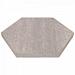 Soft Comfort Zeskant 60x60x4cm Ivory