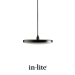 Disc pendant 100-230V