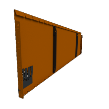 Flexline corten hoogte 40 cm - lengte 216 cm - incl. grondnagels