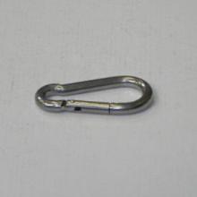 Karabijnhaak 80mm RVS