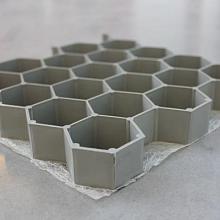 Grindplaat grijs 80x120x3 cm.(uitklapbaar 160x120 cm) Prijs per 1,92 m².